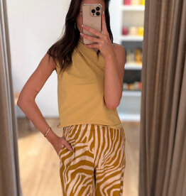 Re/Born Tina Pants Zebra Ochra