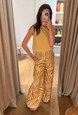 Re/Born Tina Pants Zebra Ochra