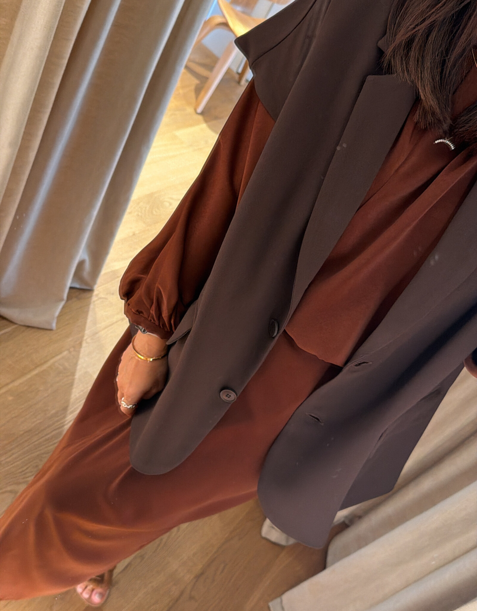 Monré Alba Blazer Bruin
