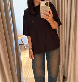 Birgitte Herskind Larson T-Shirt Dark Brown