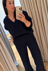 Re/Born Athena Sweater Dark Blue
