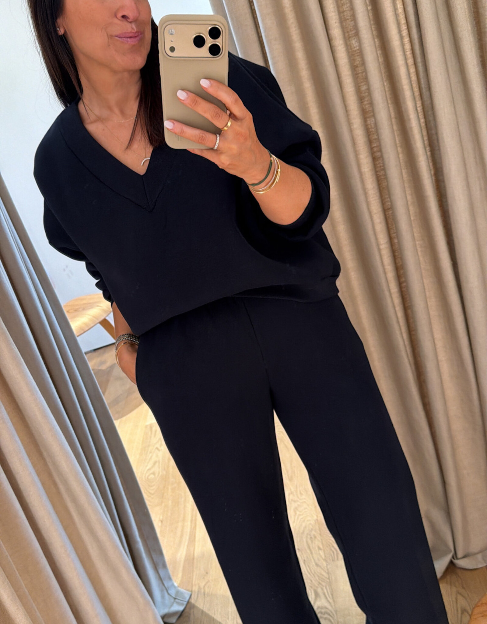 Re/Born Gustavo Pants Dark Blue