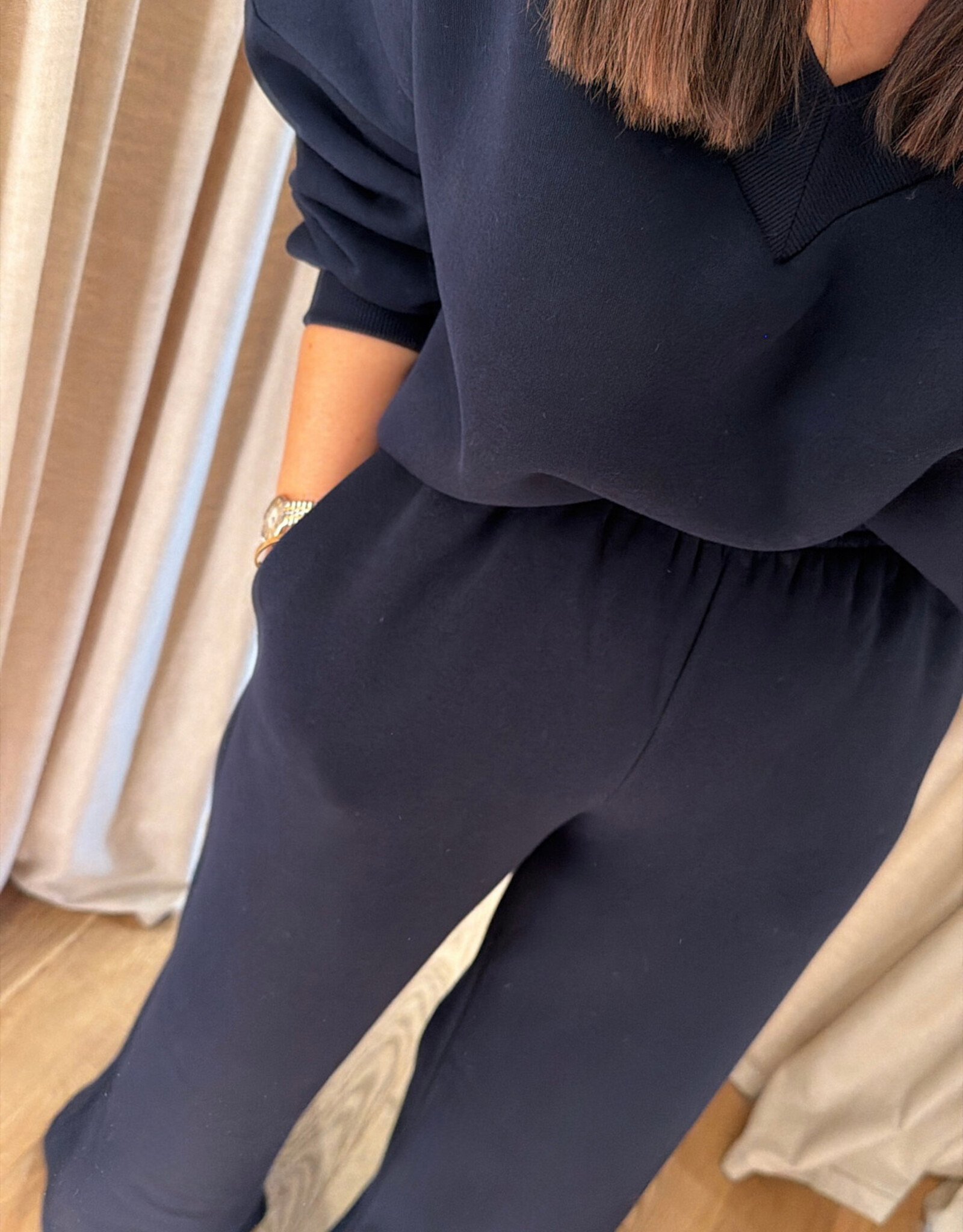 Re/Born Gustavo Pants Dark Blue