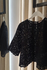 Stella Nova Lace Blouse Black