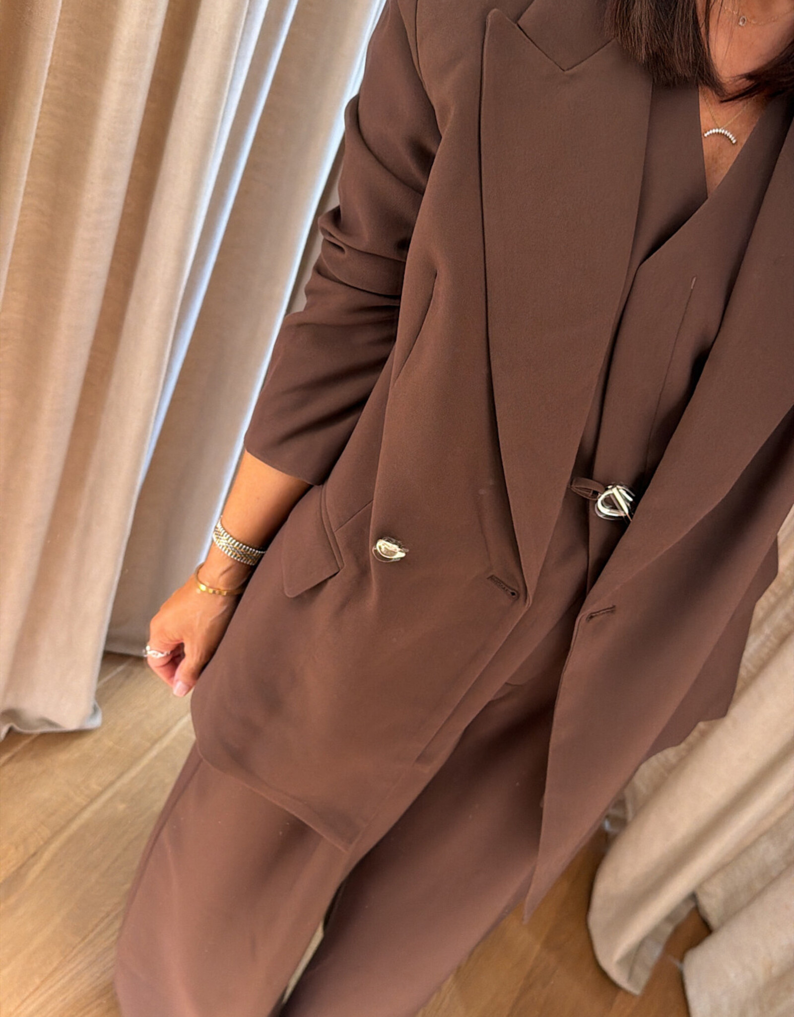 Azulae Saray Blazer Brown