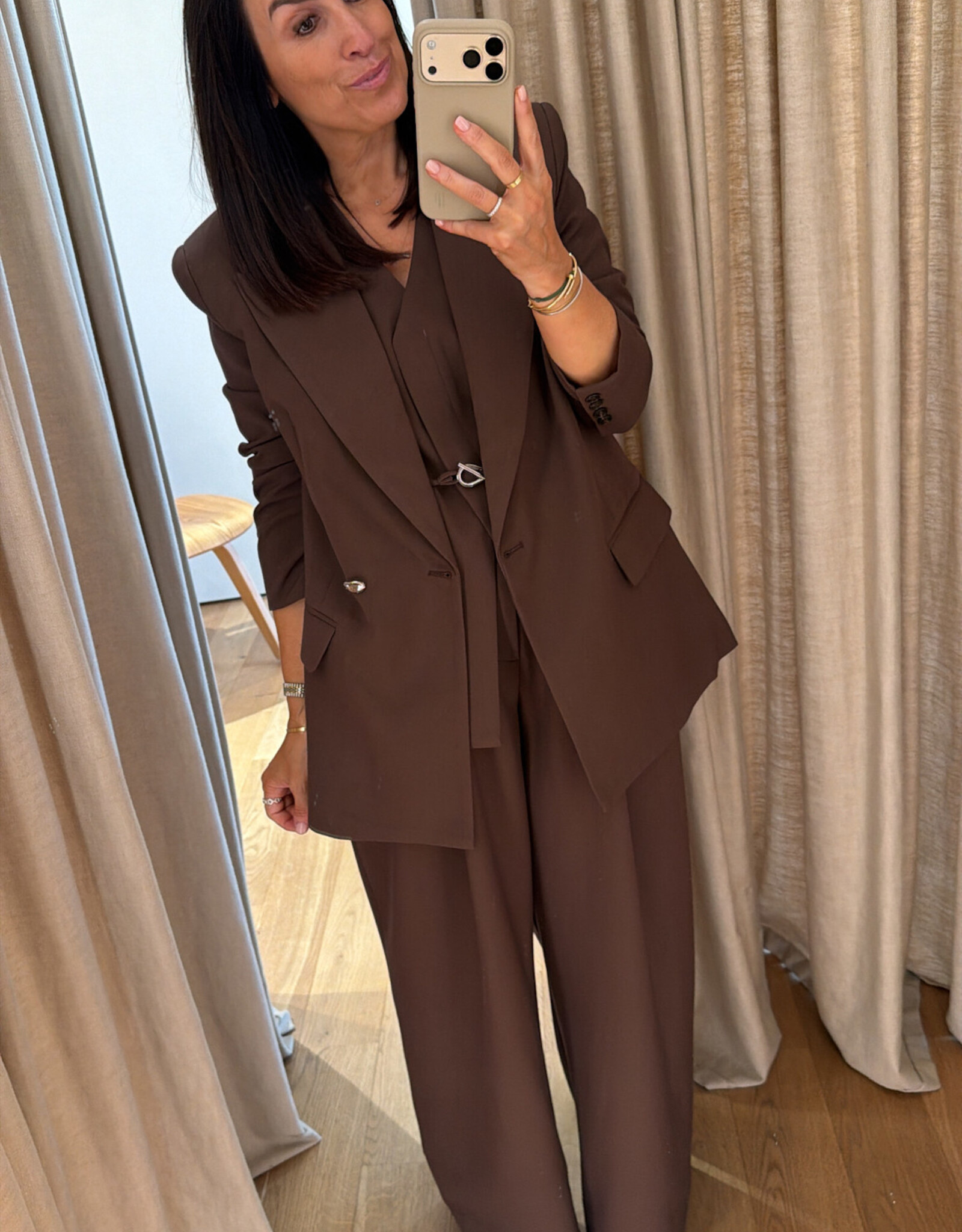 Azulae Saray Blazer Brown