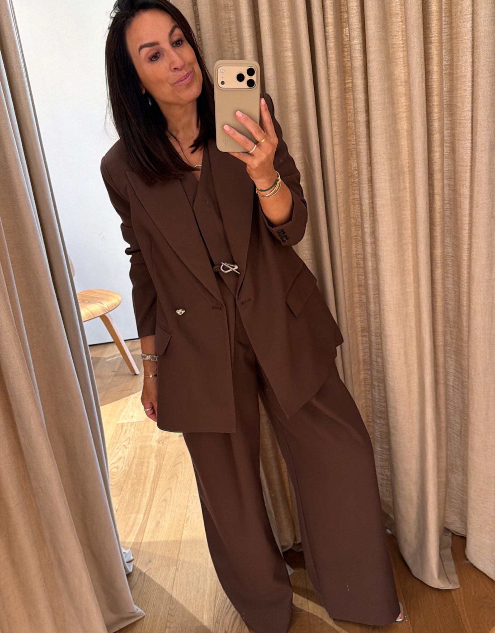 Azulae Saray Blazer Brown