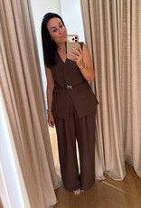 Azulae Kiona Gilet Brown
