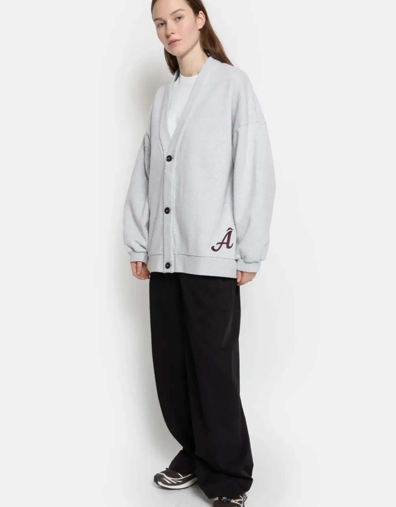 Âme Obligation Cardigan Marled Grey