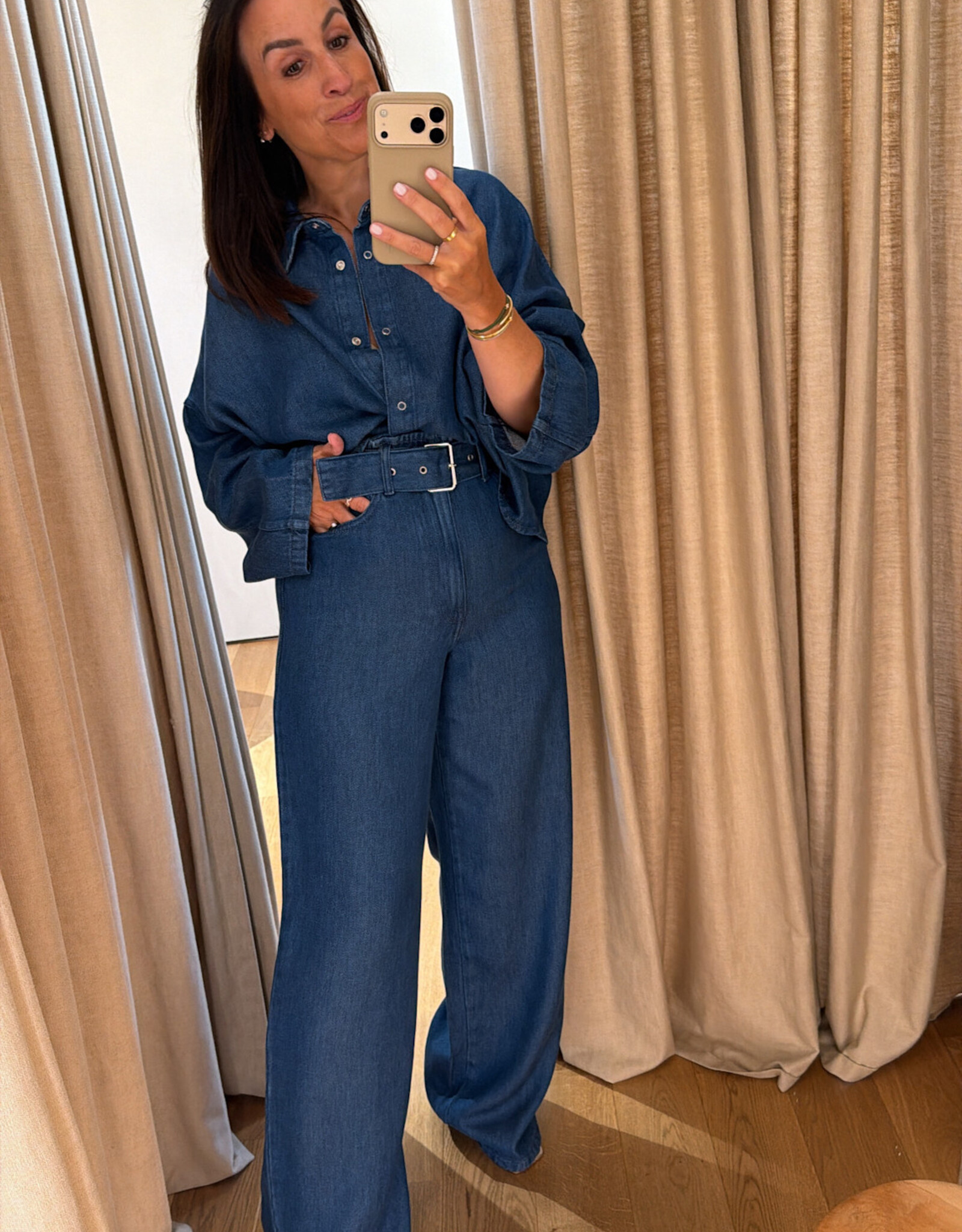 Studio Clique Alma Shirt Vintage Blue