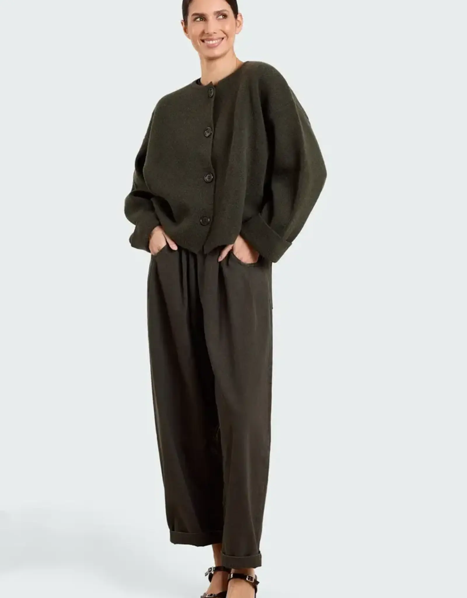 Studio Clique Pippa Cardigan Dark Military