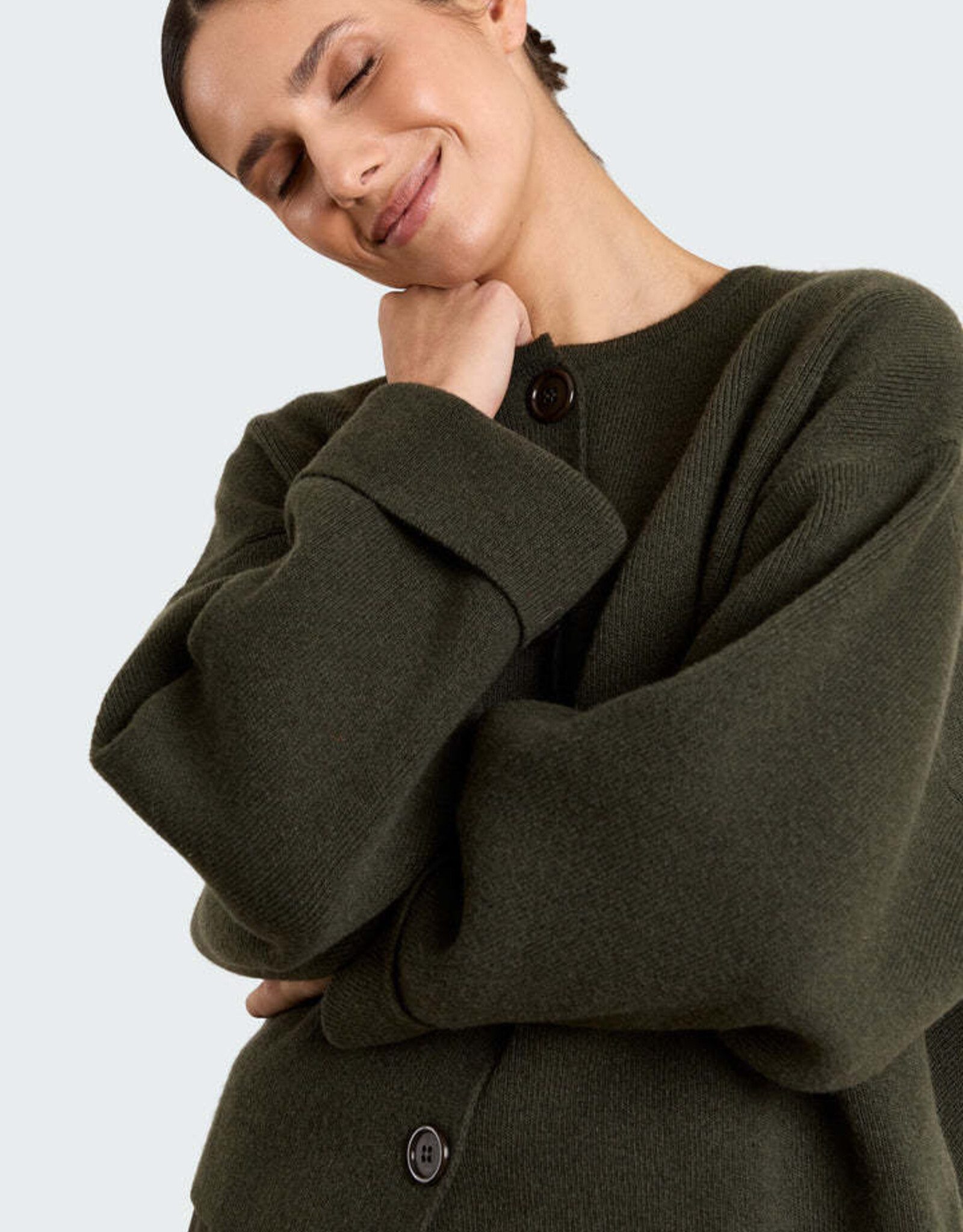 Studio Clique Pippa Cardigan Dark Military