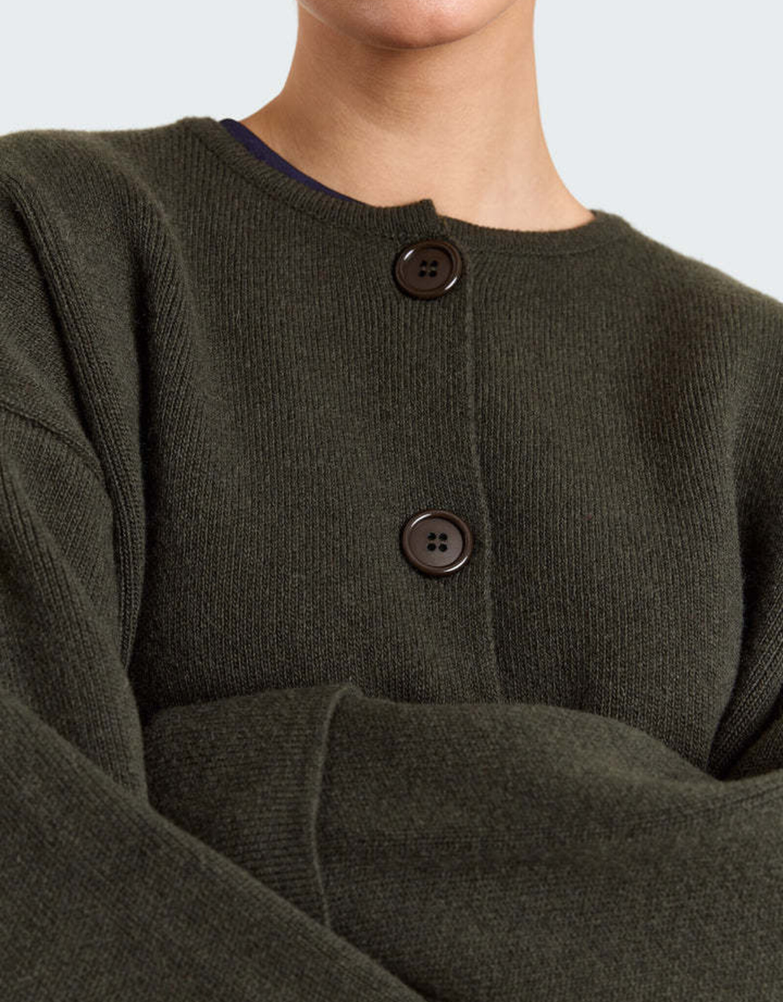 Studio Clique Pippa Cardigan Dark Military