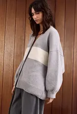 Studio Clique Mouchie Cardigan Grey Cream