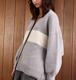 Studio Clique Mouchie Cardigan Grey Cream