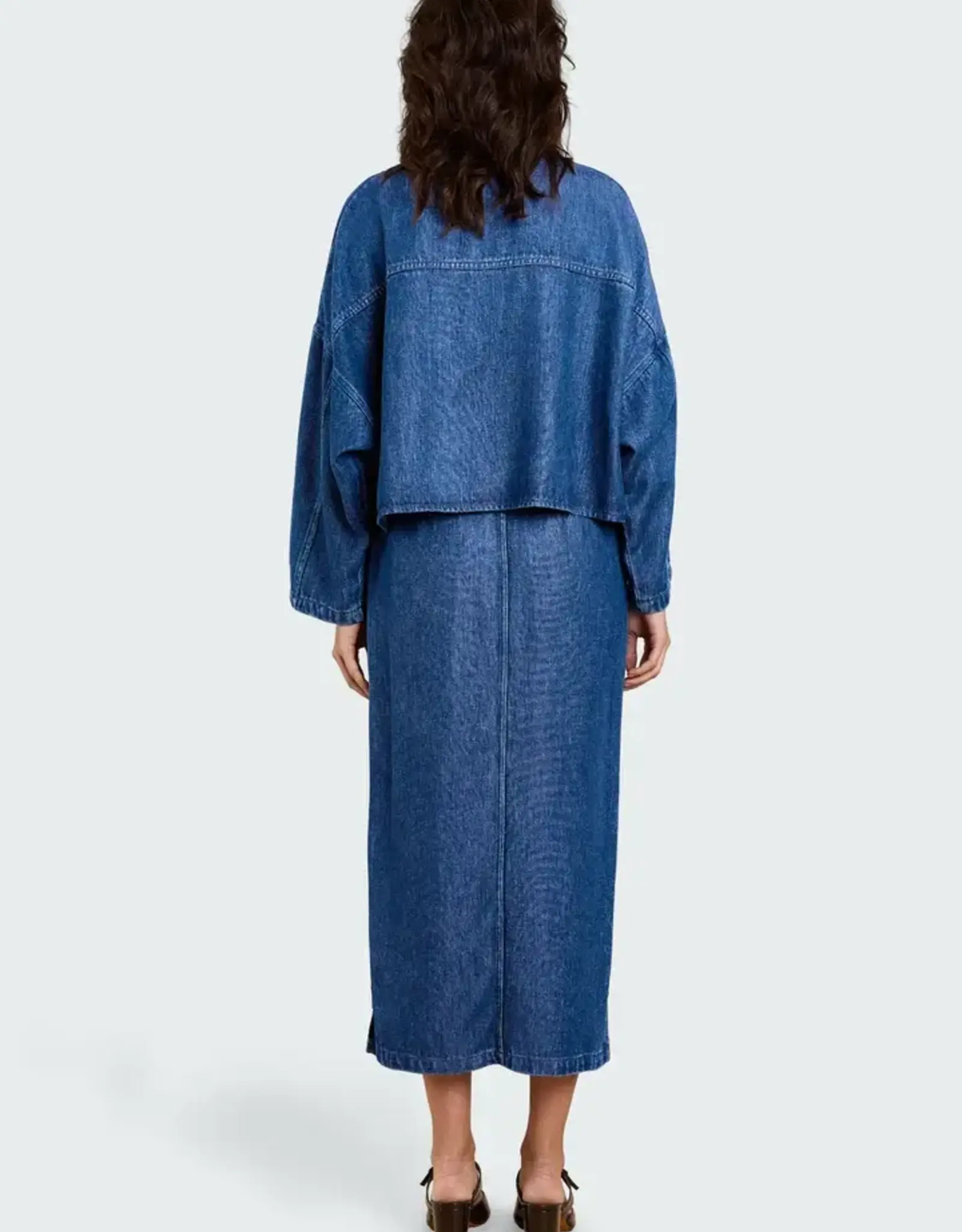 Studio Clique Agnete Skirt Denim Vintage Blue