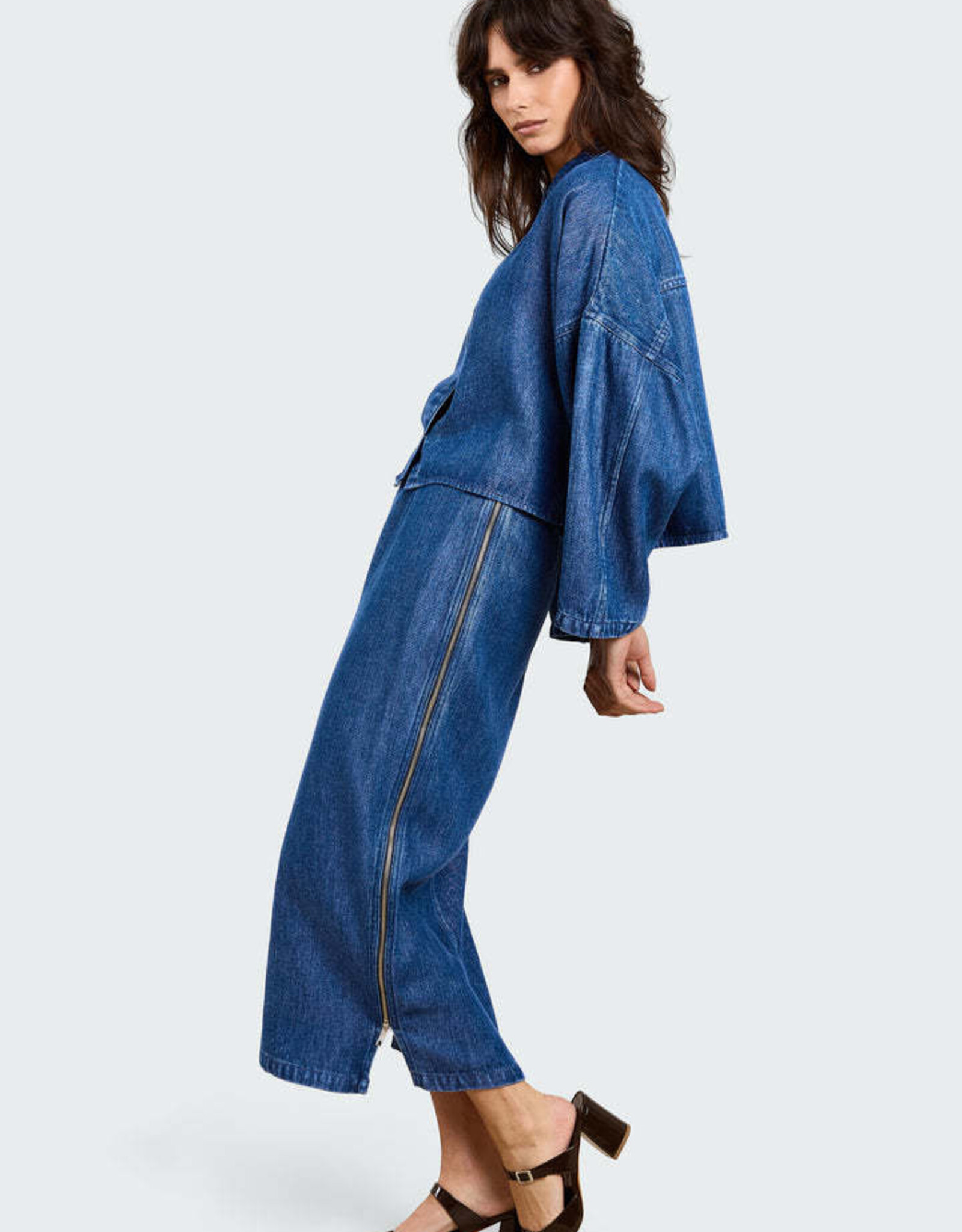 Studio Clique Agnete Skirt Denim Vintage Blue