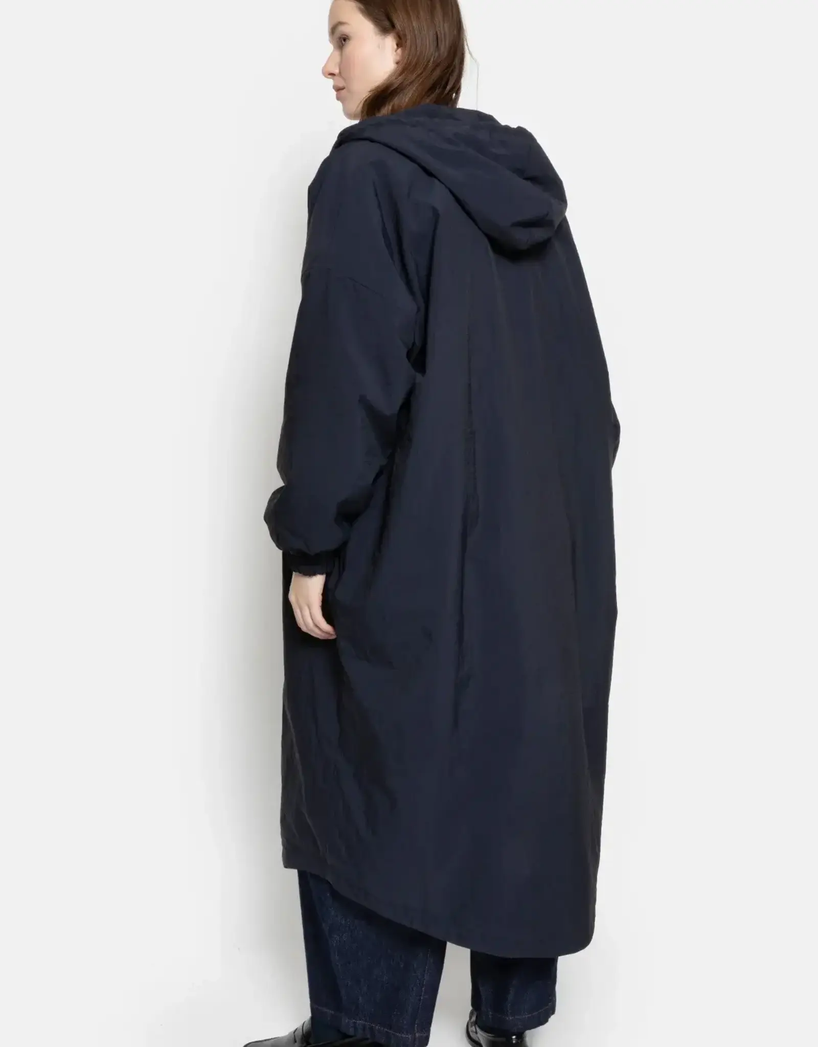 Âme Morgan Navy Coat One Size Oversized