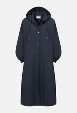 Âme Morgan Navy Coat One Size Oversized