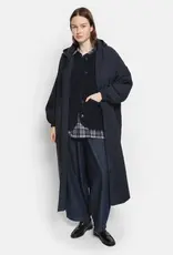 Âme Morgan Navy Coat One Size Oversized