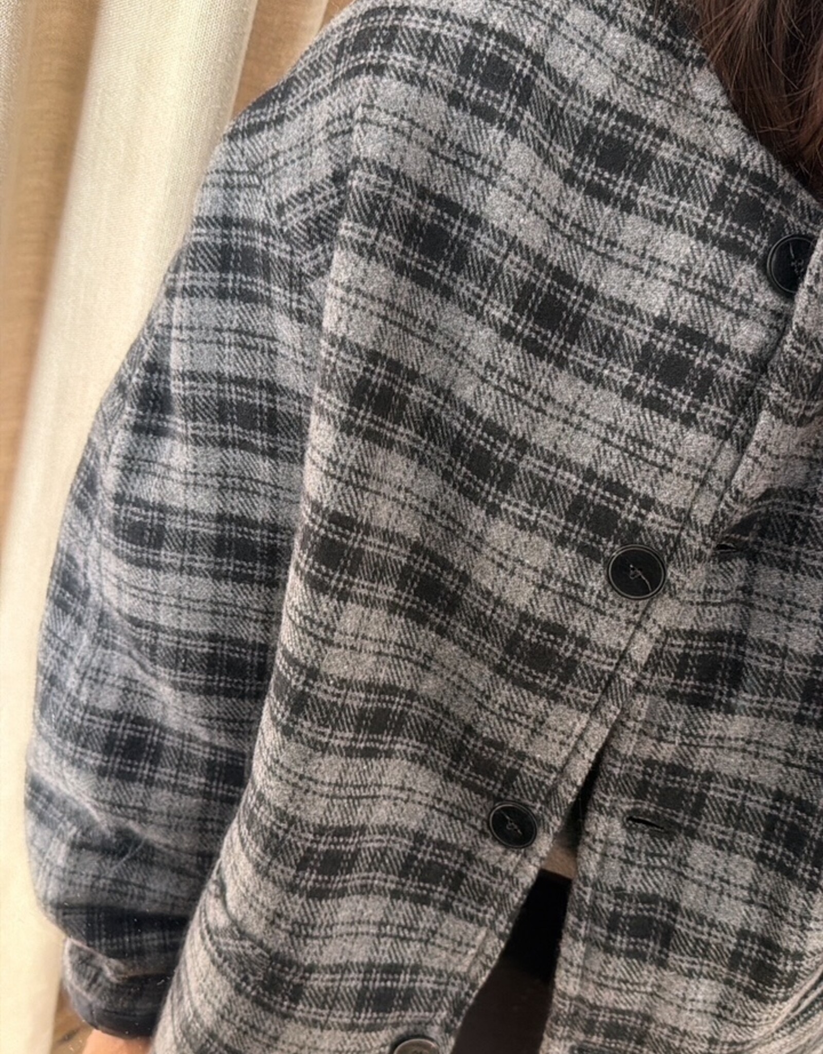 Edited Aino Jacket Grey Check