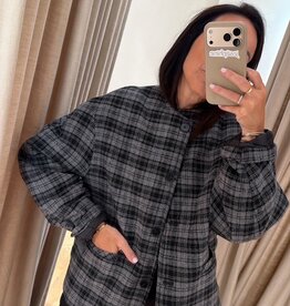 Edited Aino Jacket Grey Check