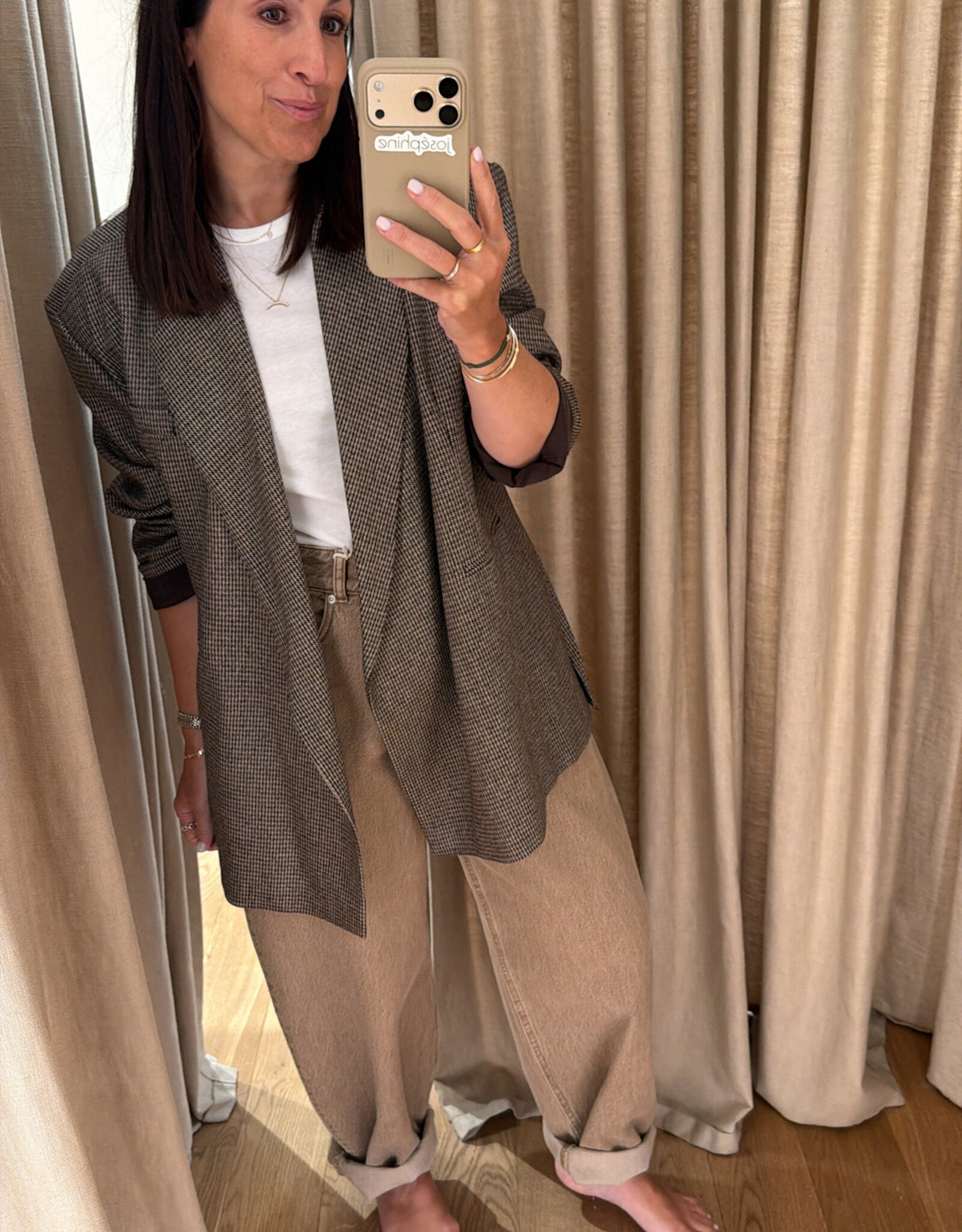 Malene Birger Dallas Jeans Camel
