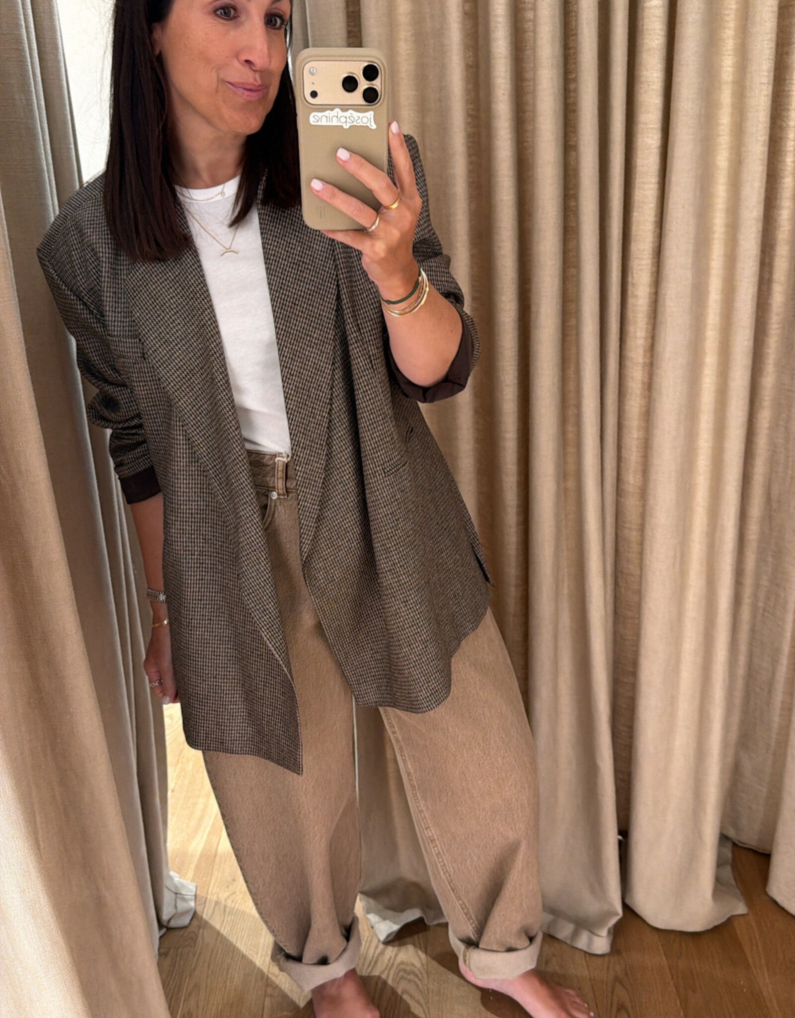 Rhune Anouk Blazer Pied de Coq