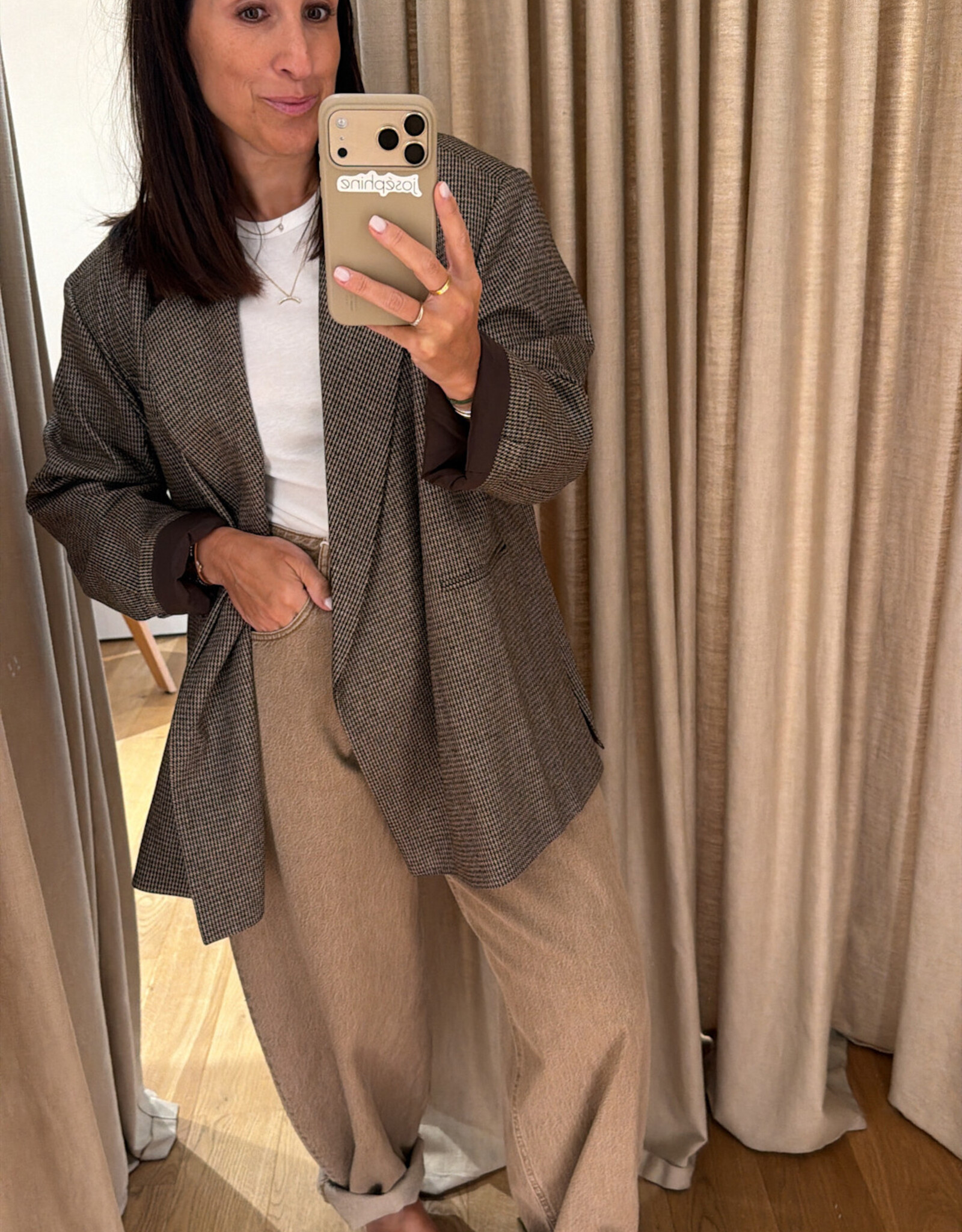 Rhune Anouk Blazer Pied de Coq