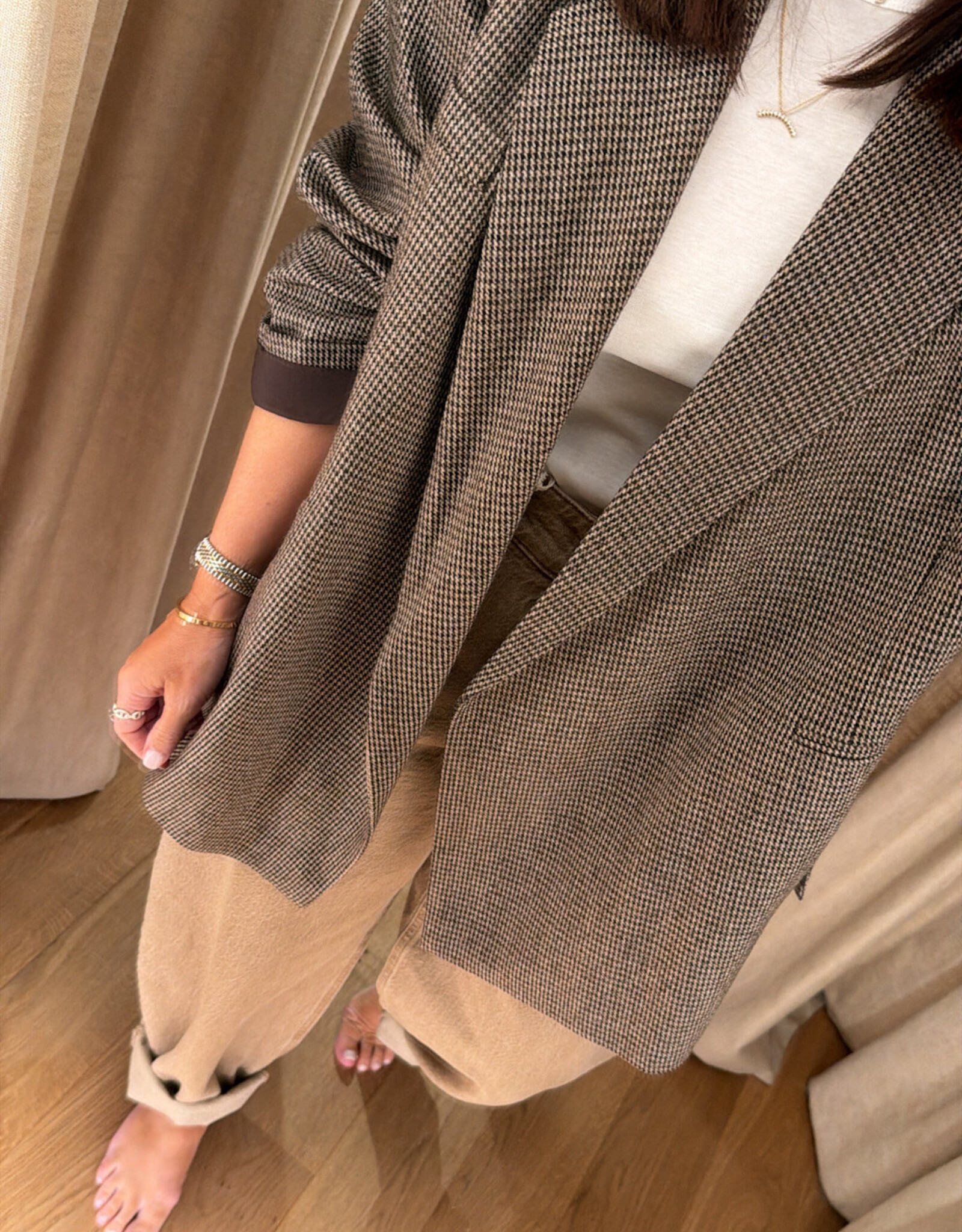 Rhune Anouk Blazer Pied de Coq