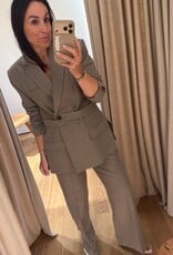 Club l'Avenir Zana Blazer Taupe Melee