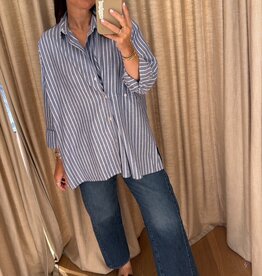 Âme Only Shirt Blue Striped