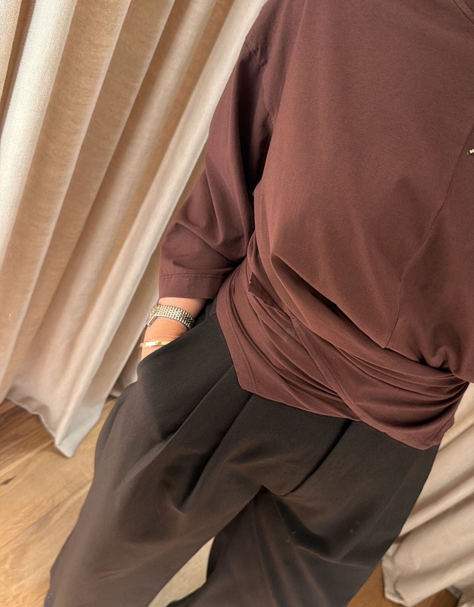 Club l'Avenir Salima Blouse Auburn