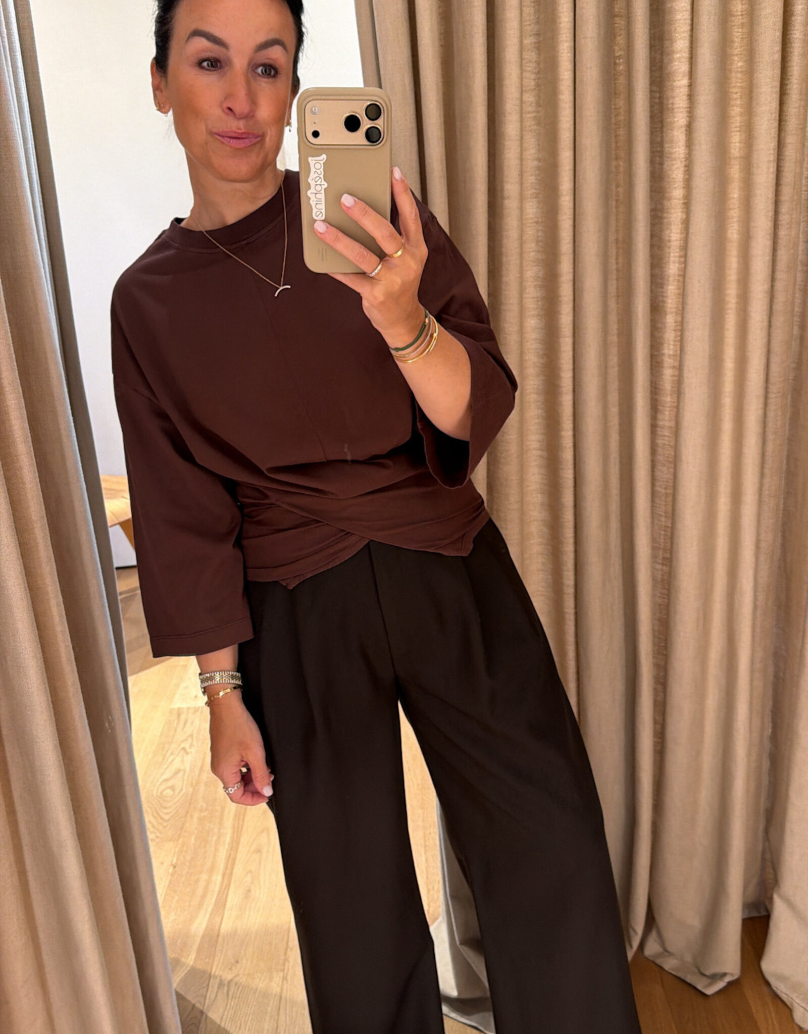 Club l'Avenir Salima Blouse Auburn
