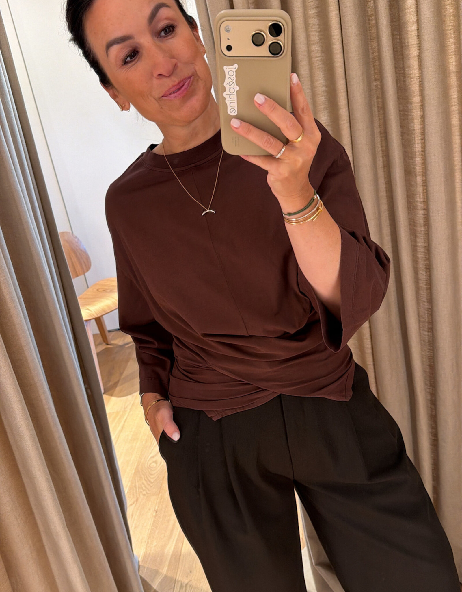 Club l'Avenir Salima Blouse Auburn