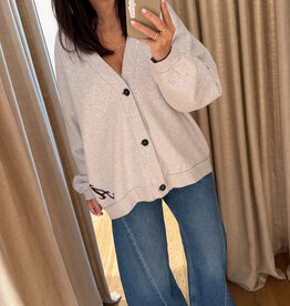 Âme Obligation Cardigan Marled Grey
