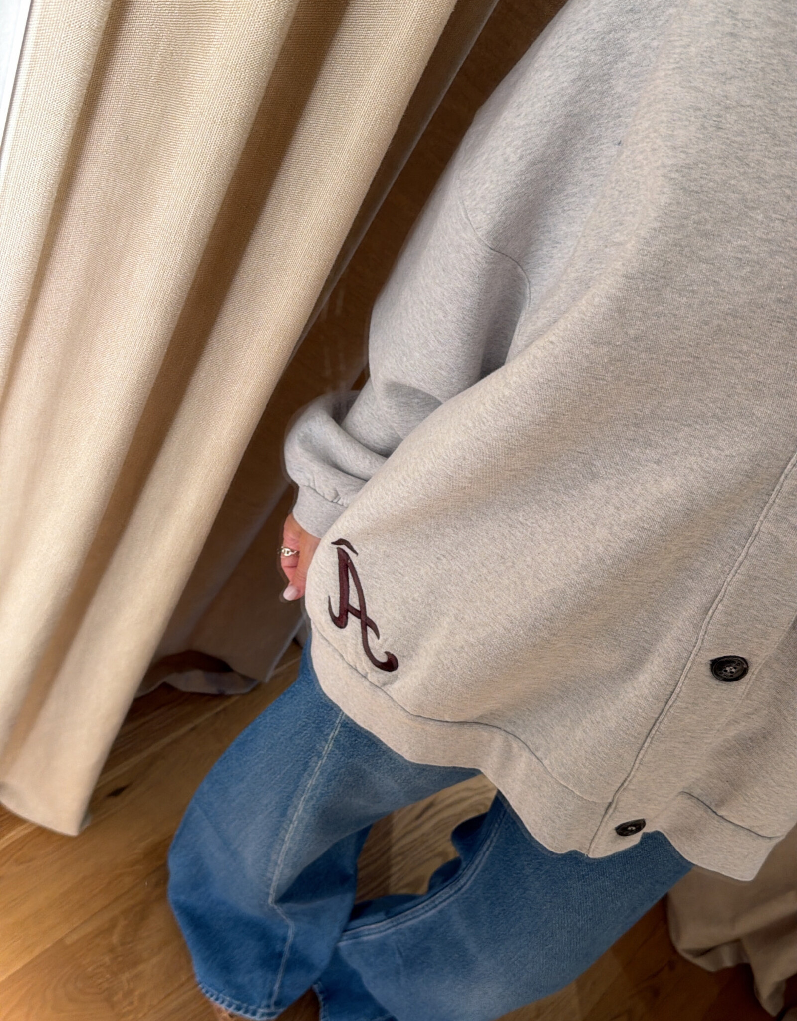 Âme Obligation Cardigan Marled Grey