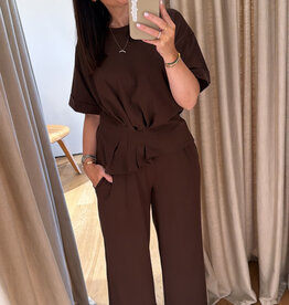 Re/Born Kate Pants Chocolate