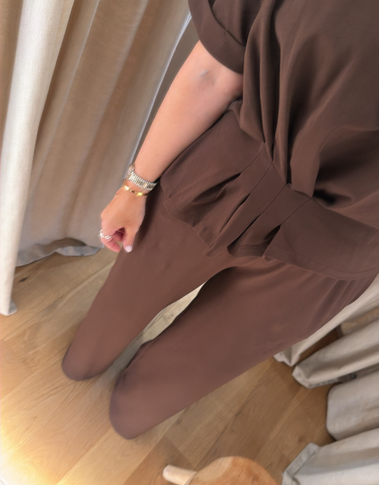 Re/Born Kate Pants Chocolate
