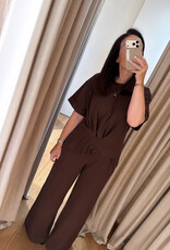 Re/Born Gabrielle T-Shirt Chocolate