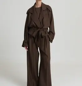 Liv The Label Camille Pants Brown Melange