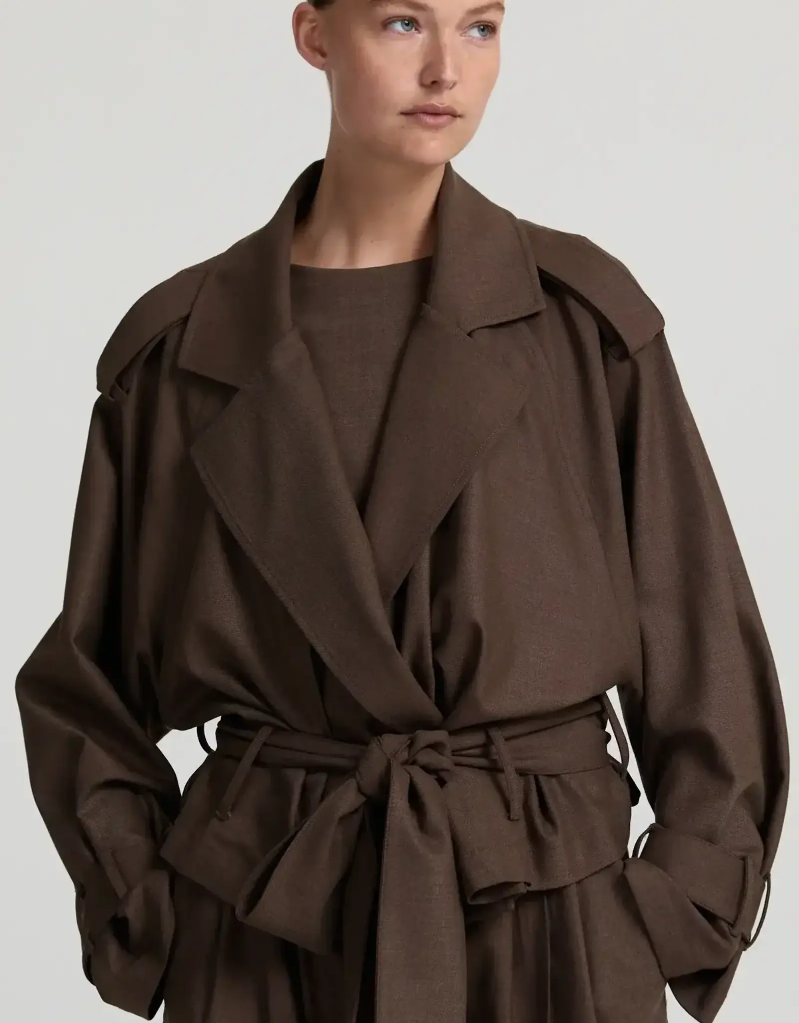 Liv The Label Simone Jacket Brown Melange