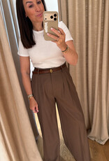 Malene Birger Ouma Belt Brown One Size