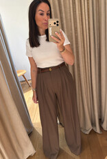 Malene Birger Ouma Belt Brown One Size