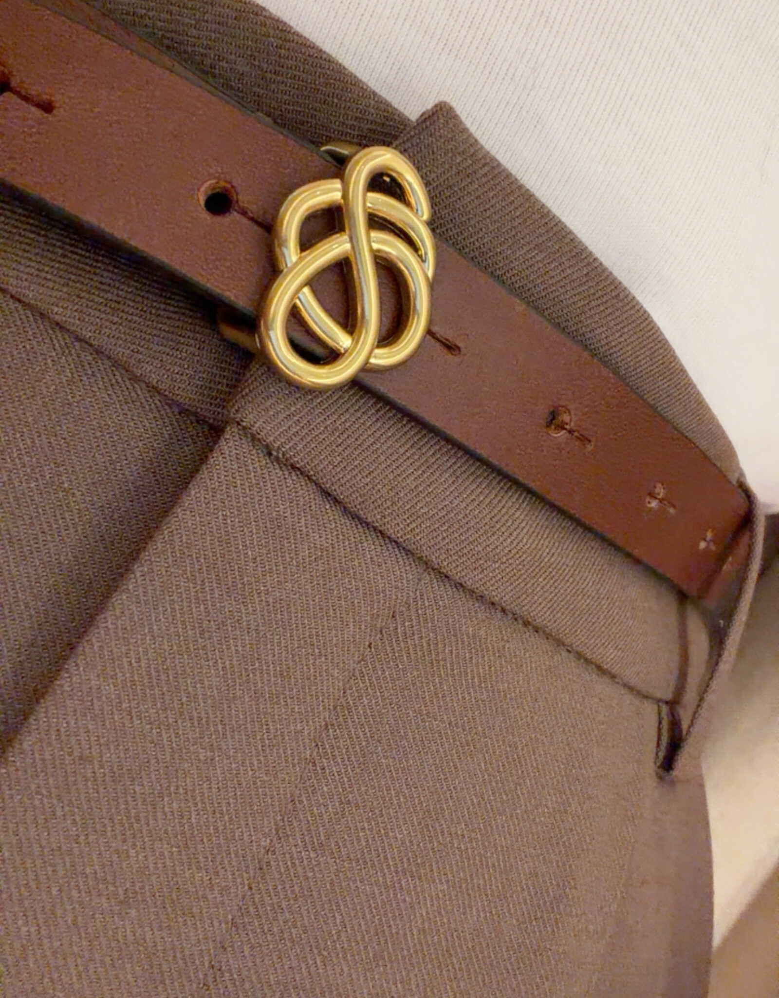 Malene Birger Ouma Belt Brown One Size
