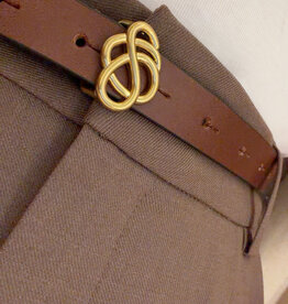Malene Birger Ouma Belt Brown One Size