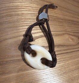 Nilu Plex Bracelet Cream Brown