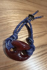 Nilu Plex Bracelet Burgundy Navy