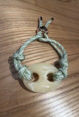 Nilu Plex Bracelet Ivory Green