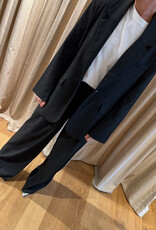 Cras Aisha Pants Dark Grey Check